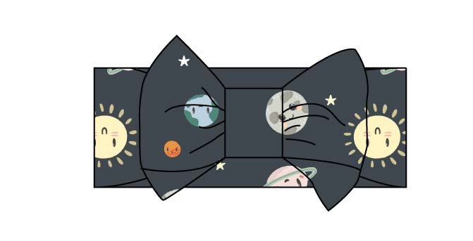 Solar System Luxe Bow "Cosmic Cuties"