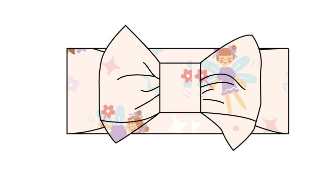 Fairies Luxe Bow "Fairy Dreams"