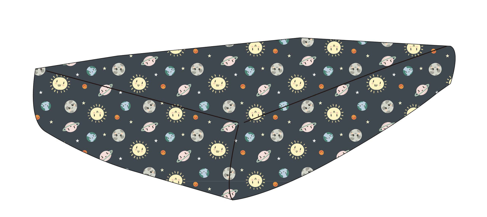 Solar System Crib Sheets "Cosmic Cuties"