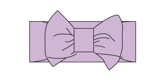 Purple Luxe Bow "Fairy Dreams"