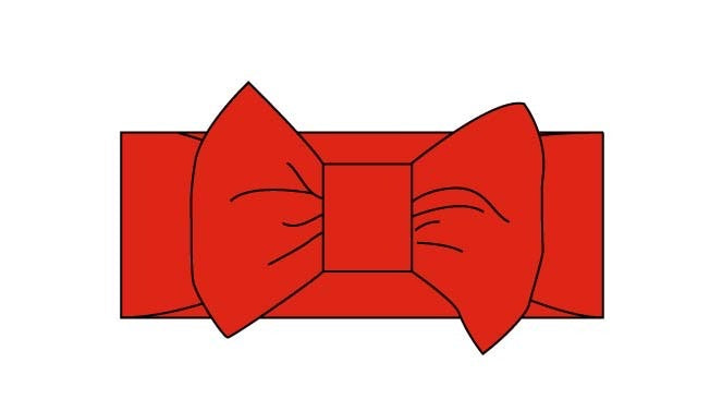 Red Luxe Bow