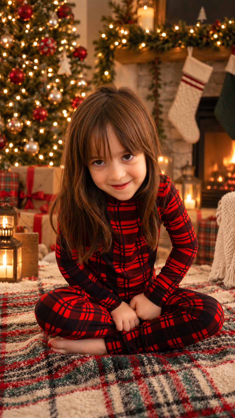 Christmas Plaid Two-Piece