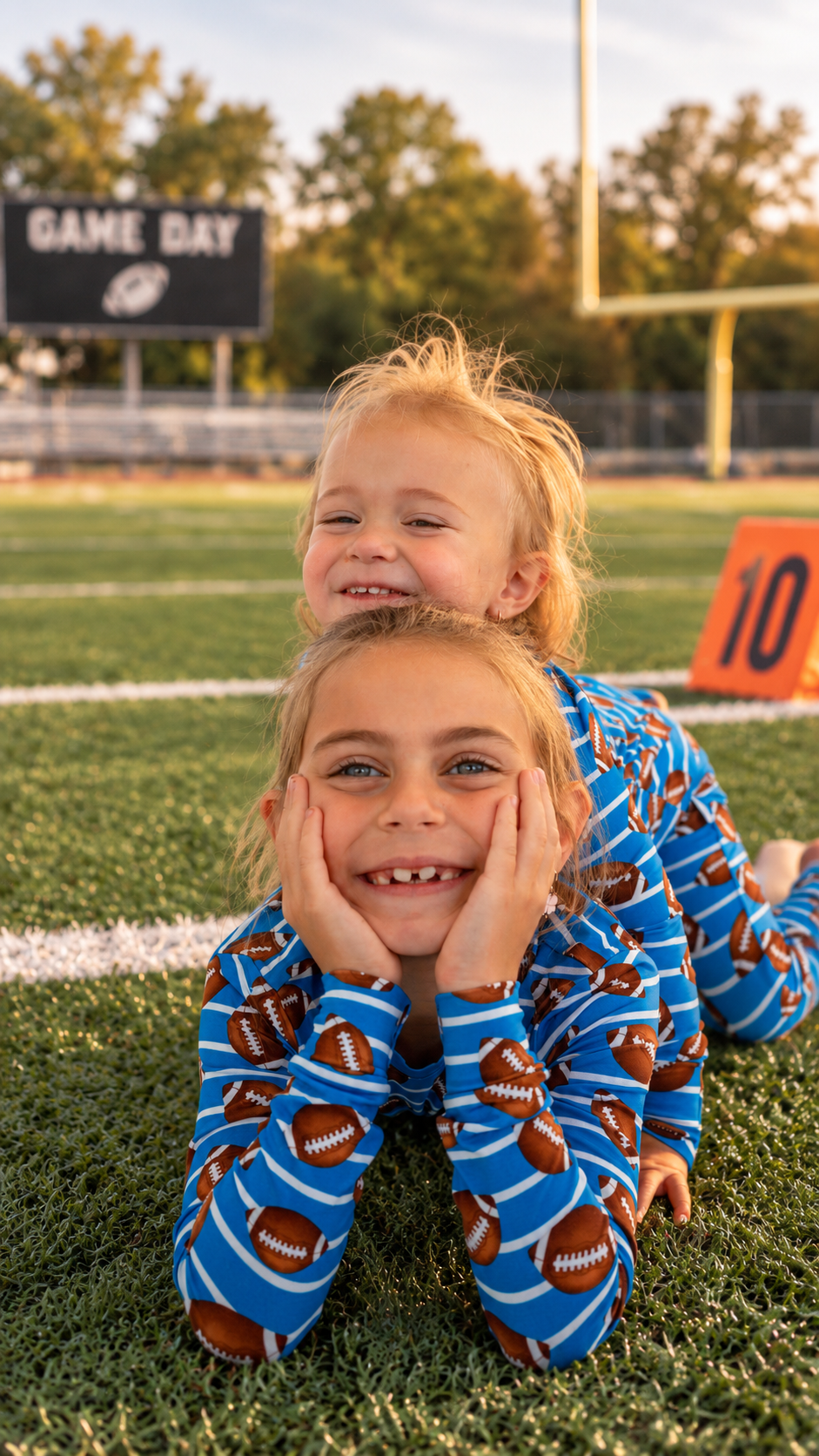 Blue Football Zippy