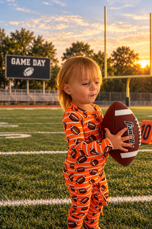 Orange Football Zippy