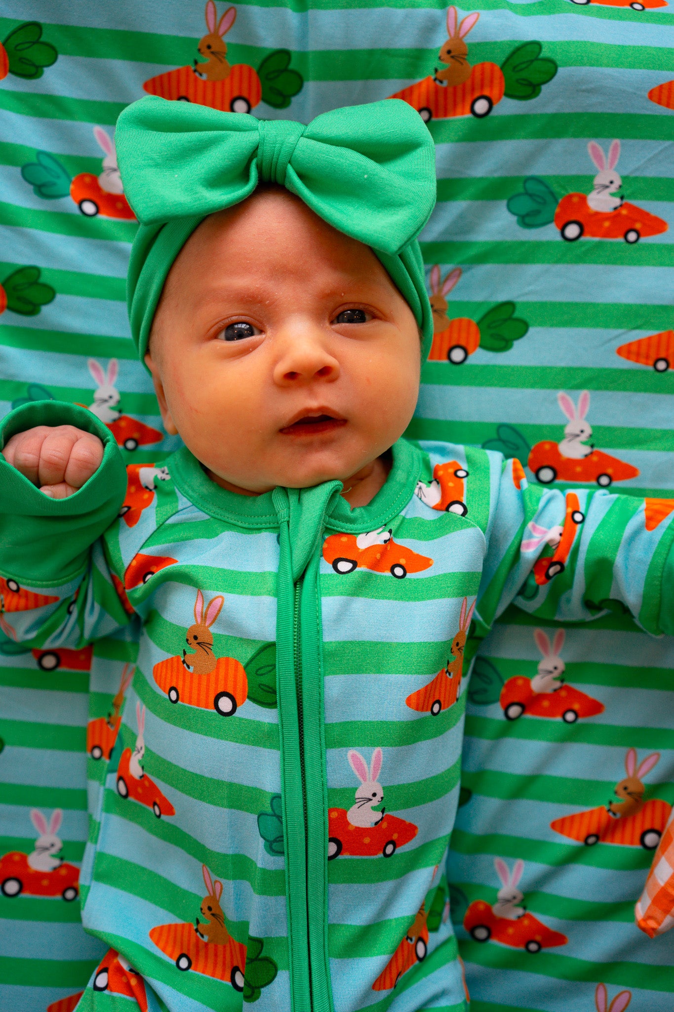 Easter Green Luxe Bow