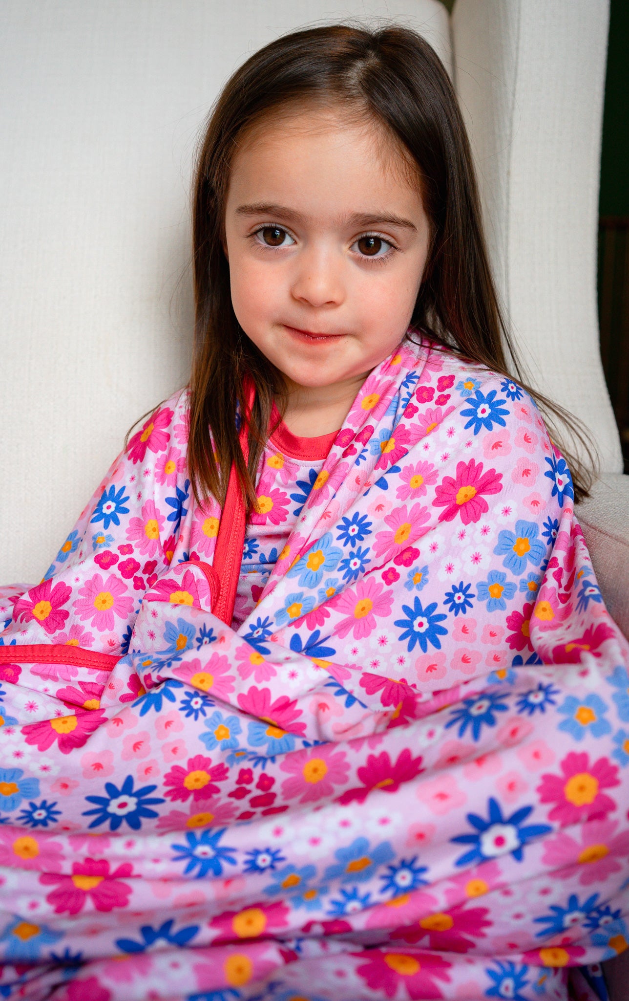 Summer Floral Blanket