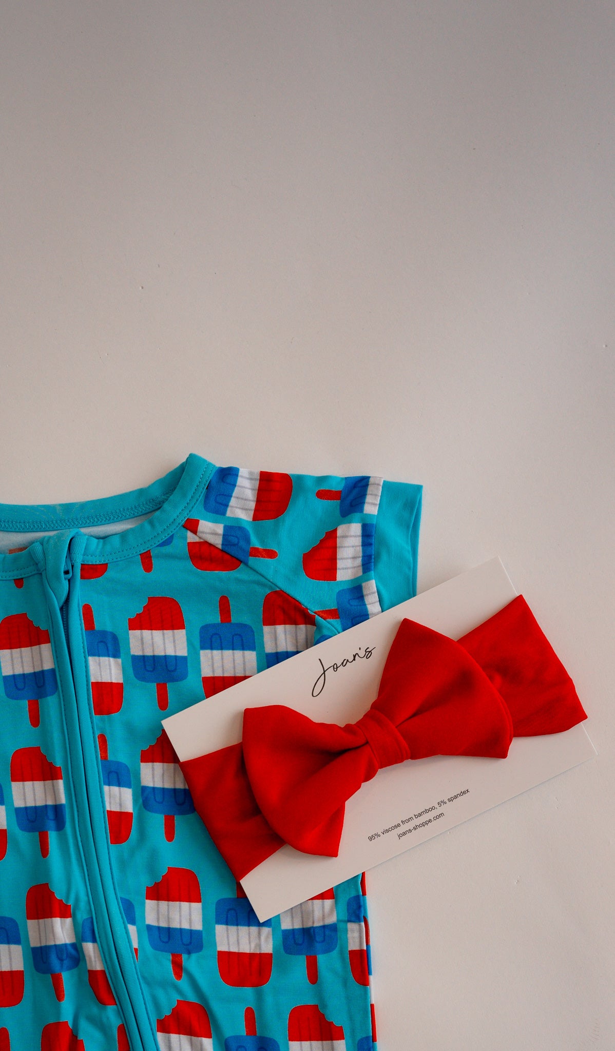4th of July Red Luxe Bow