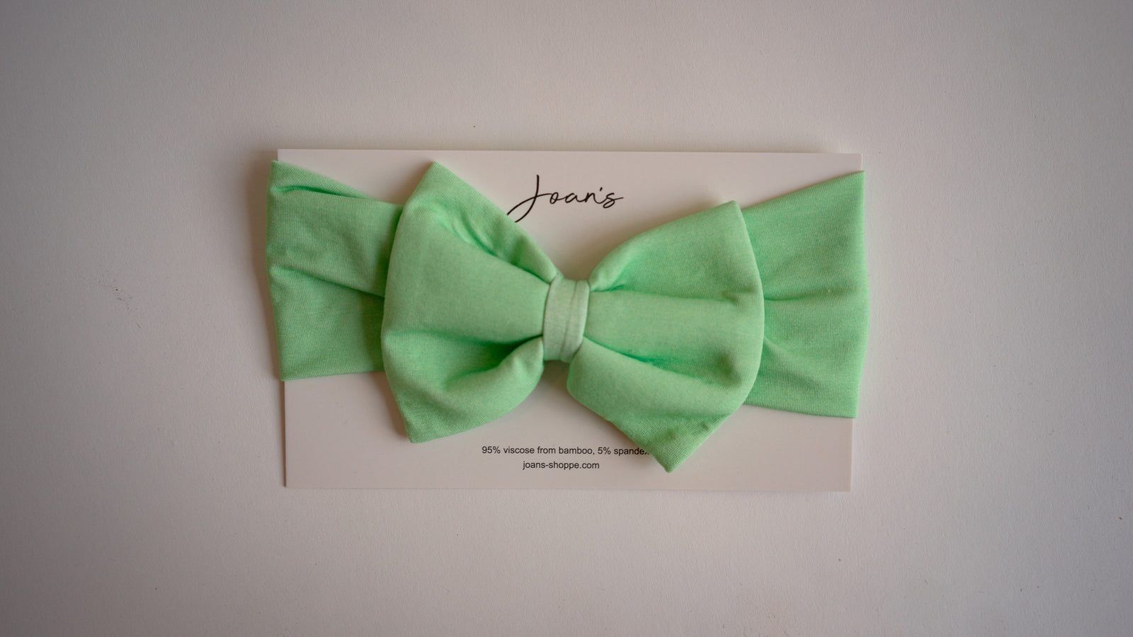 Ice Cream Sundae Snuggles Green Luxe Bow