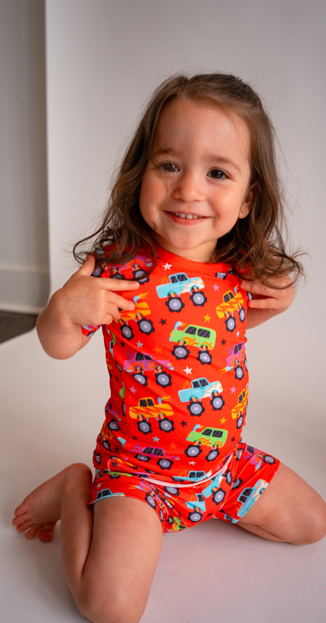 Monster Jammies Short Two-Piece Short Sleeve/Shorts