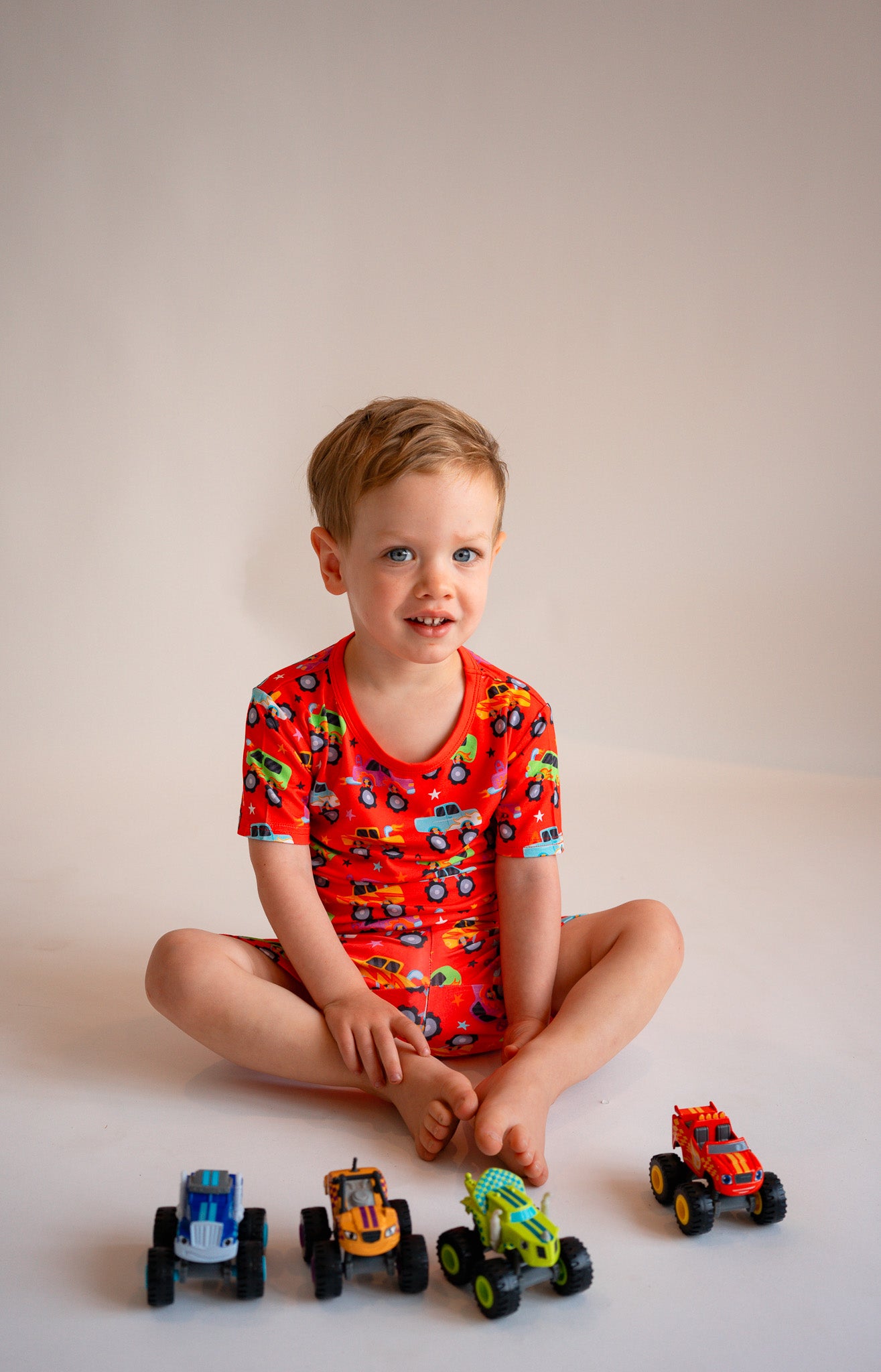 Monster Jammies Short Two-Piece Short Sleeve/Shorts