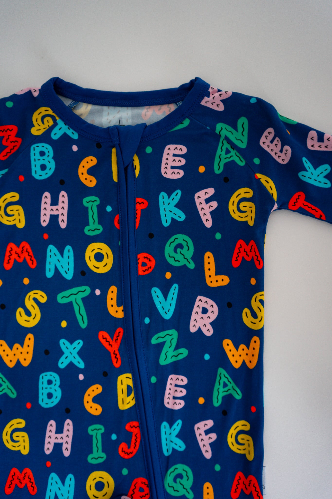 Alphabet "A to Zzz" Two Piece Pajamas