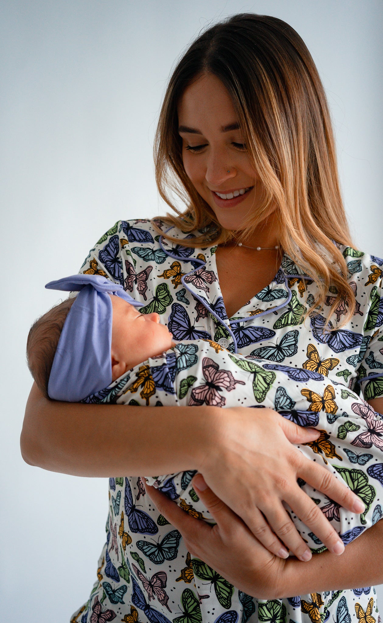 Butterfly Purple Luxe Bow