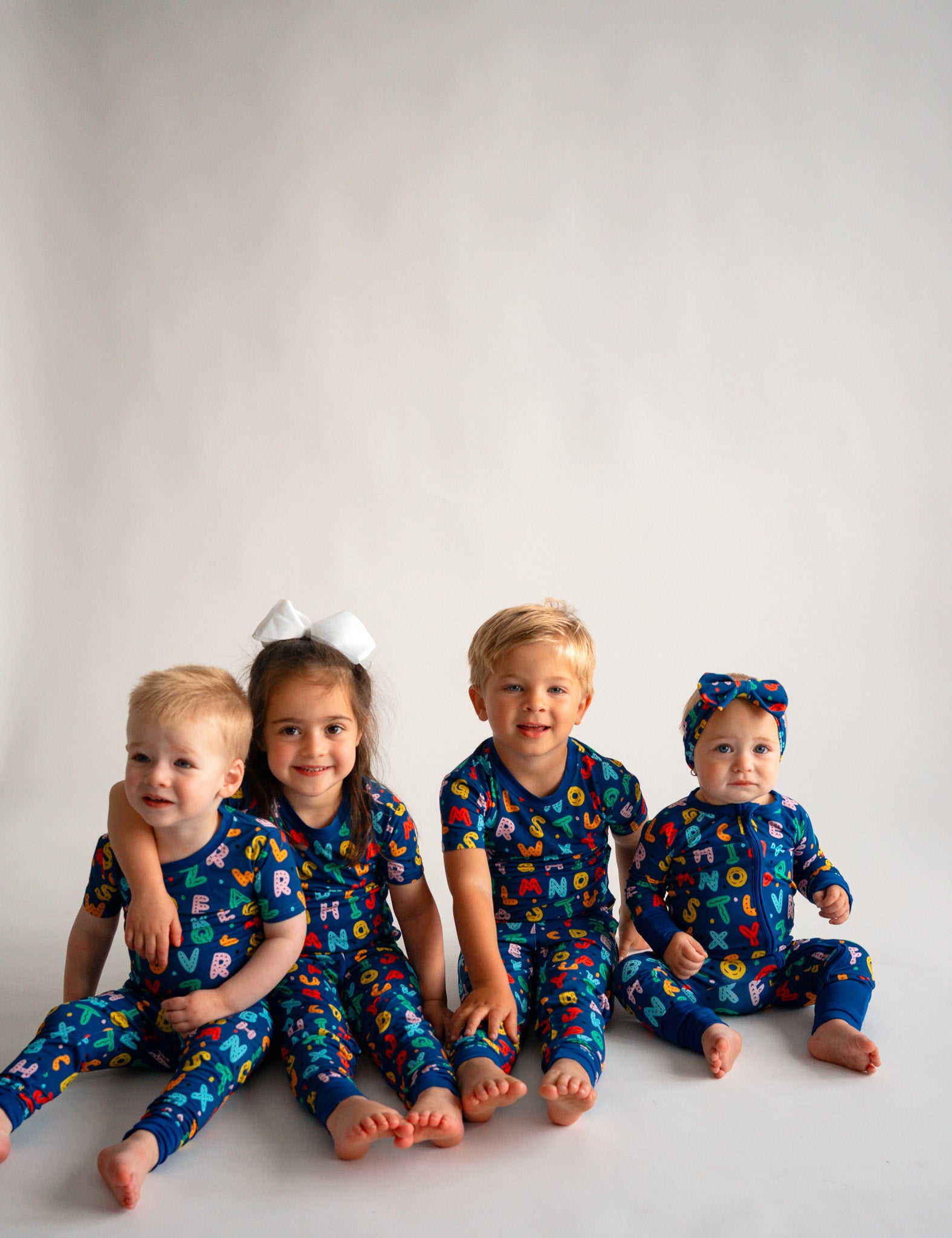 Alphabet "A to Zzz" Two Piece Pajamas