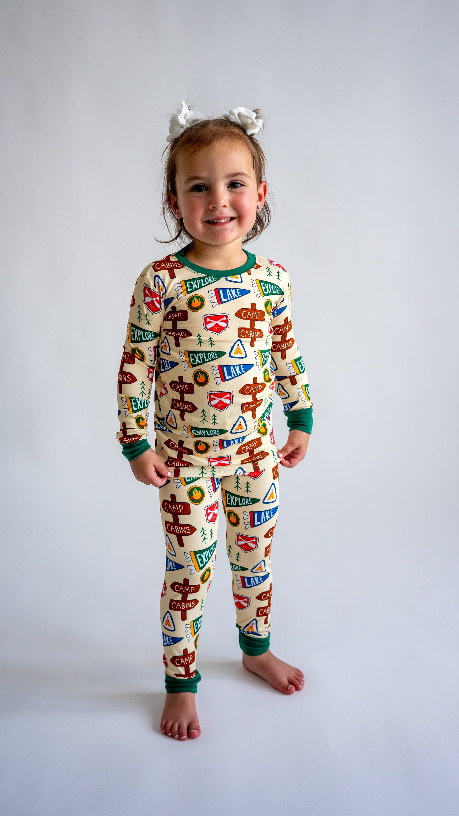 Camping "S'more Snoozes" Two-Piece Pajamas