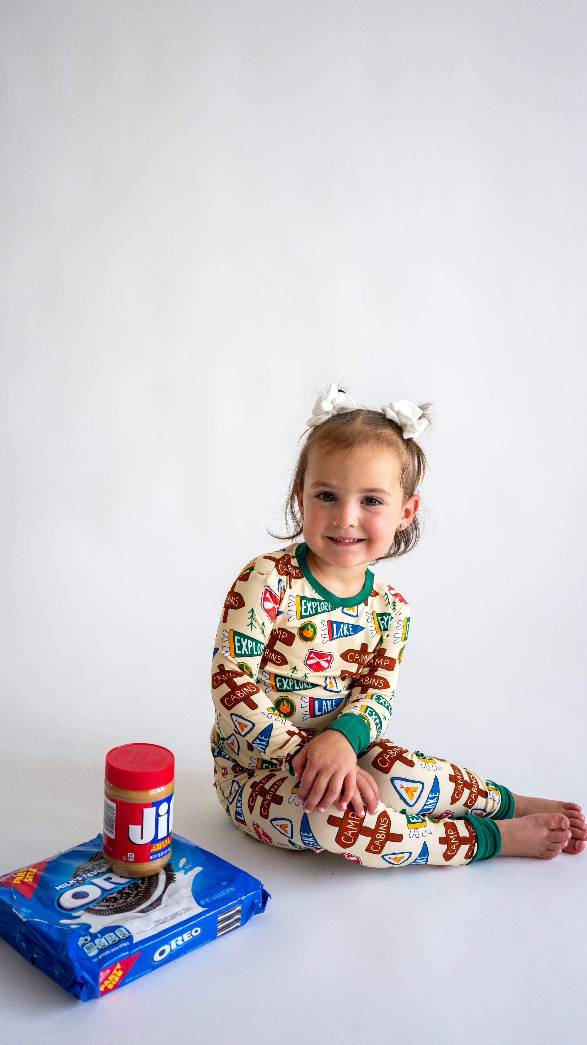 Camping "S'more Snoozes" Two-Piece Pajamas