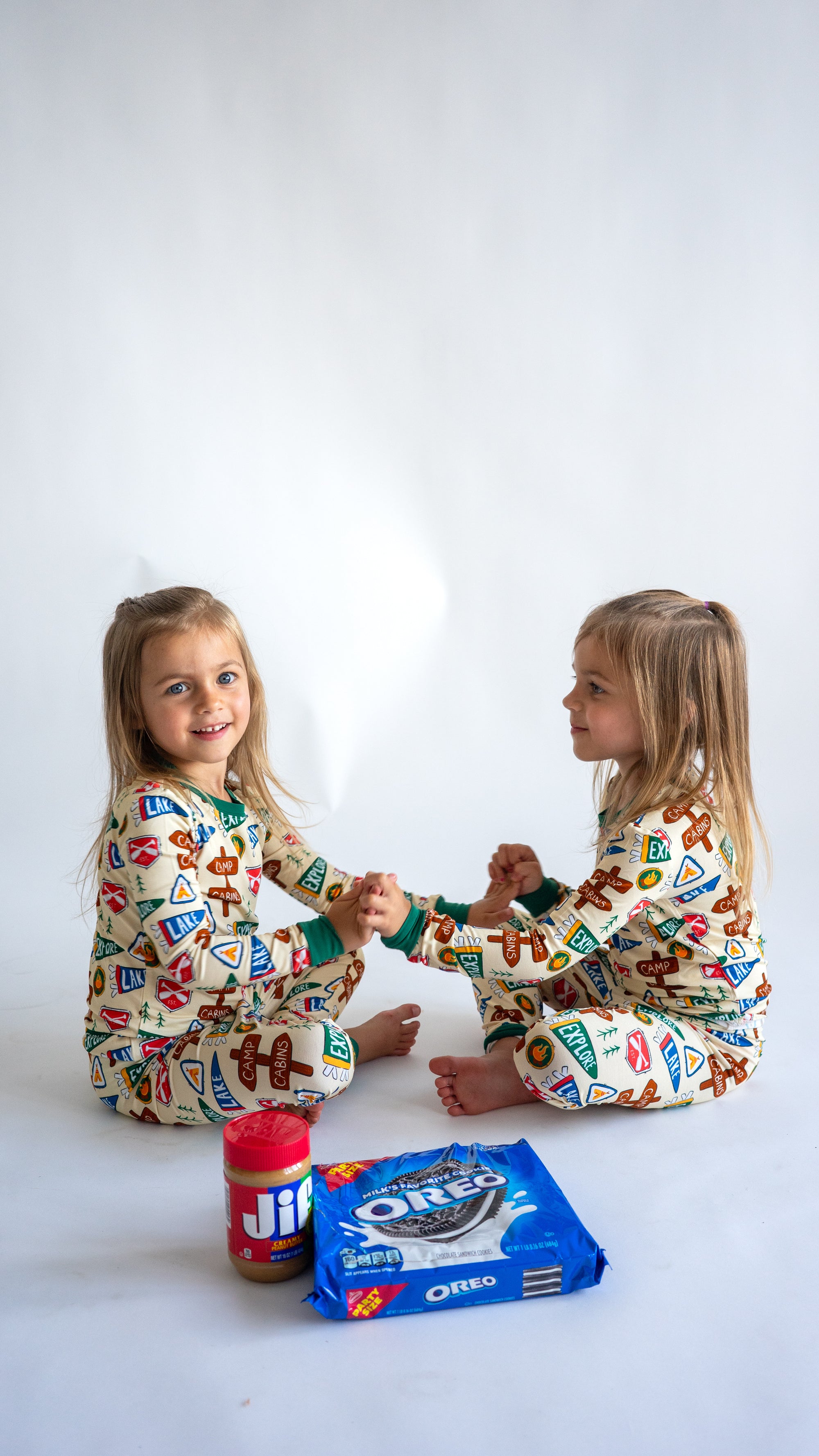 Camping "S'more Snoozes" Two-Piece Pajamas