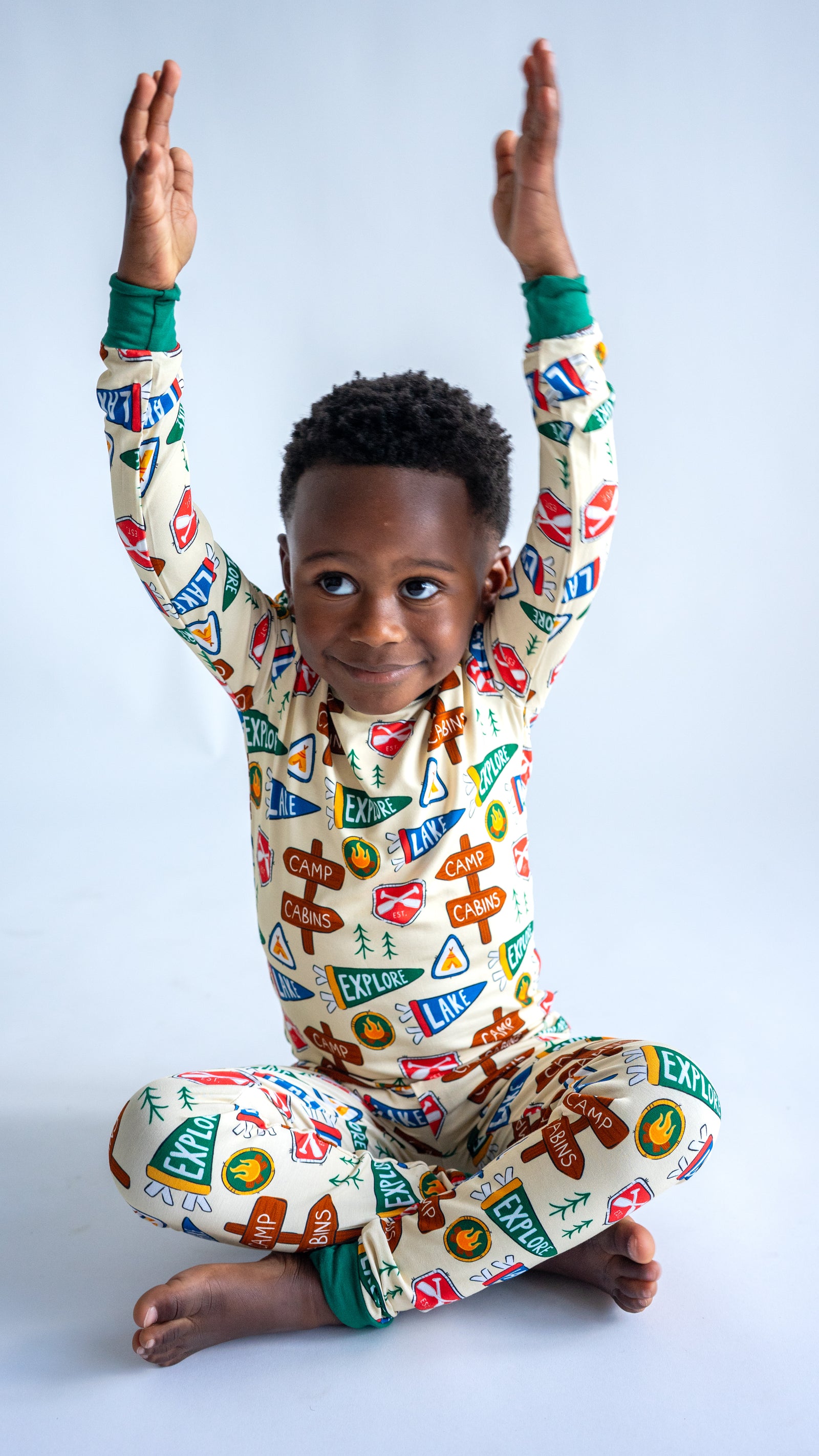 Camping "S'more Snoozes" Two-Piece Pajamas