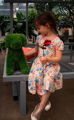 Strawberry Fields Floral Dress