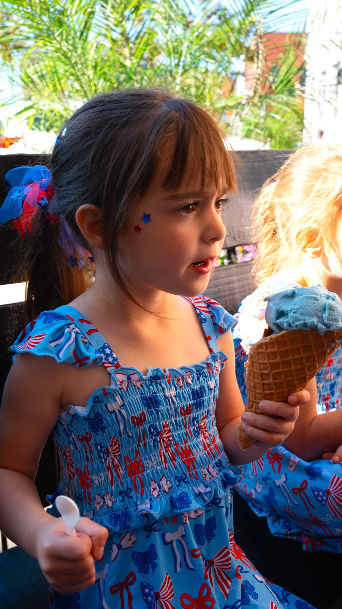Fourth of July Smocked Dress 
