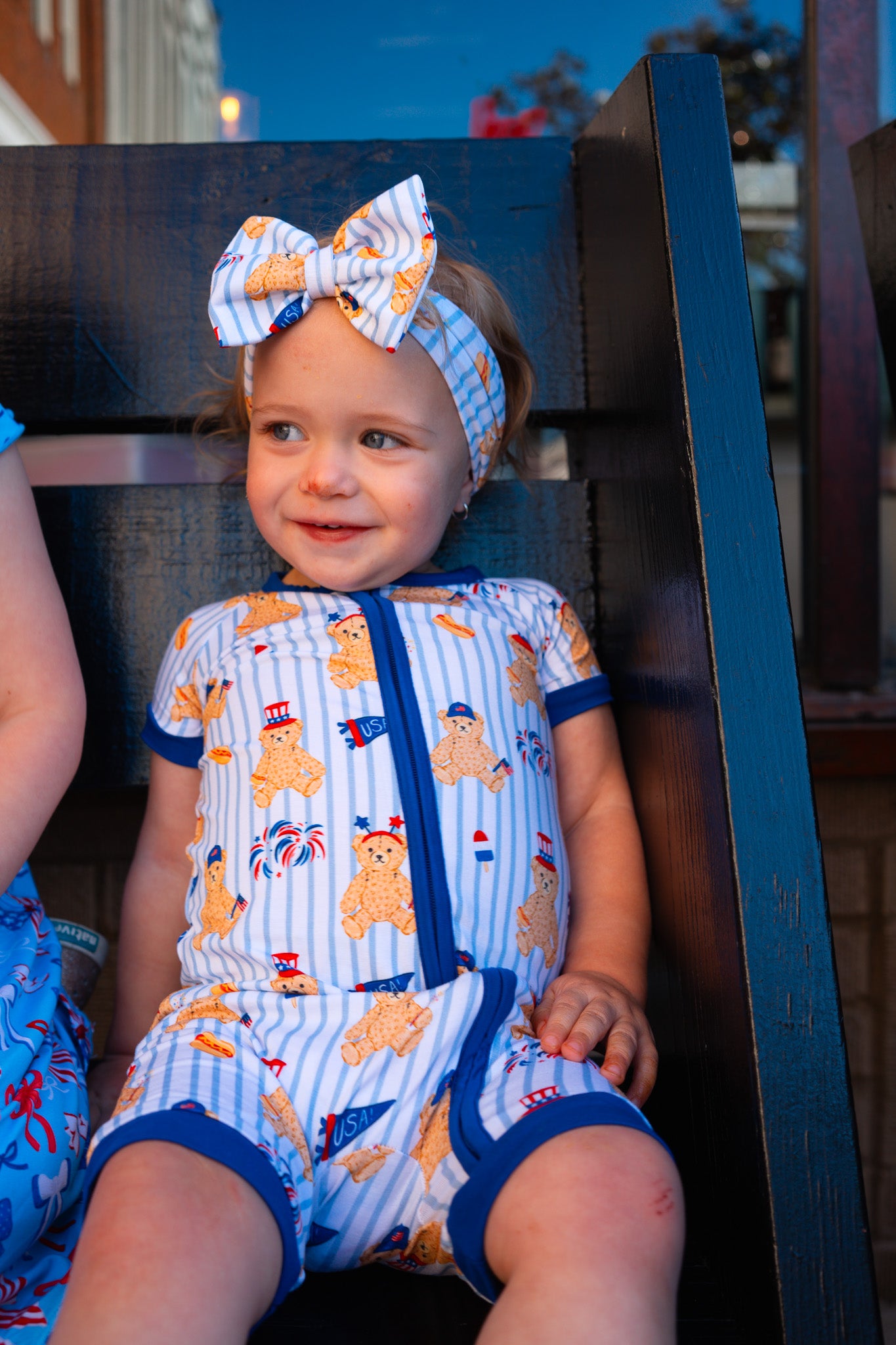 BabyBoo　yanuk 美品　JOAN 23 Fourth of July Bear Luxe Bow 