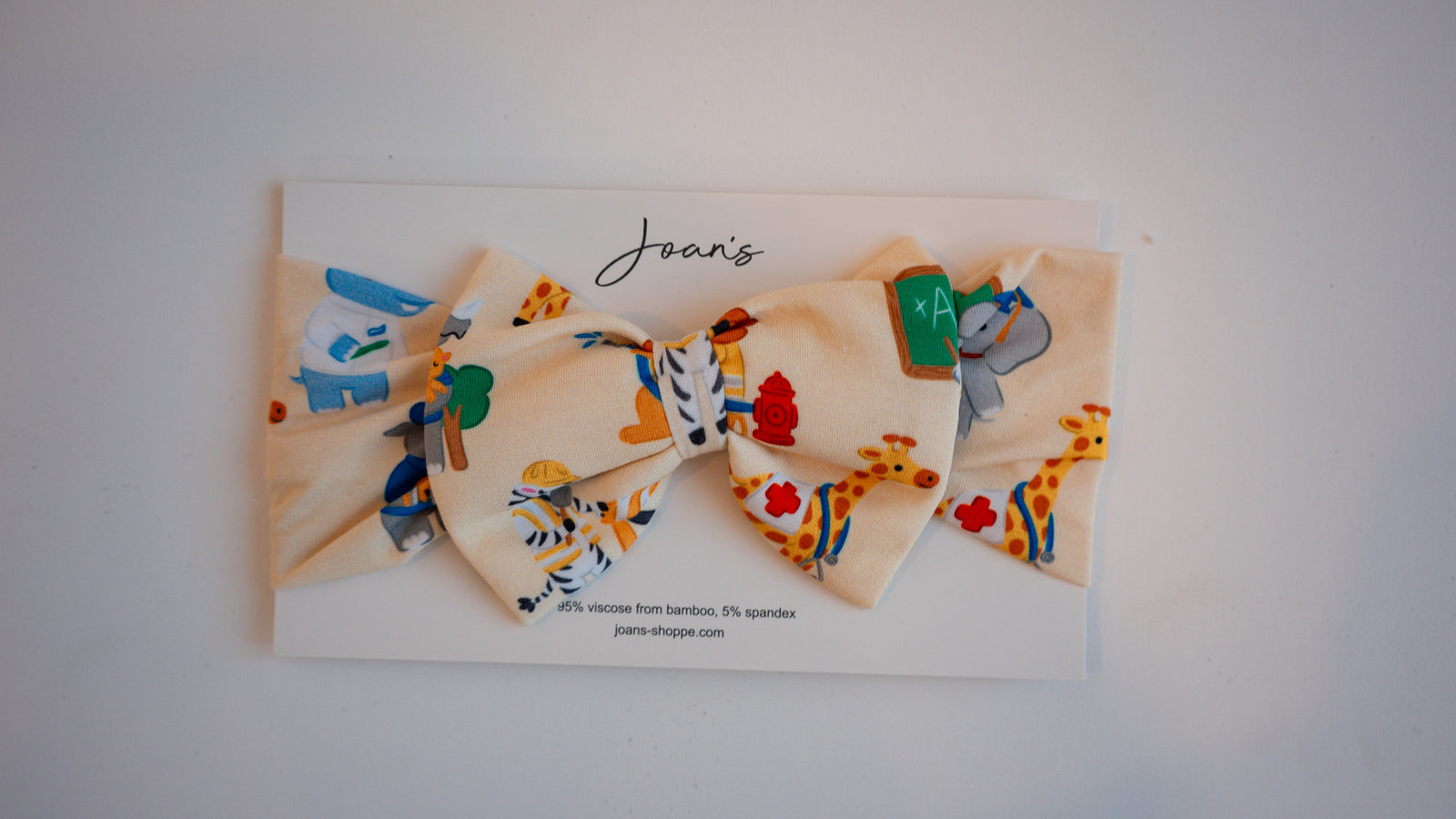 Animal Occupation Luxe Bow