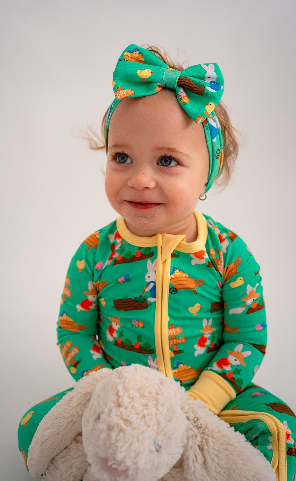 Easter (Cotton Tail Cutie)  Luxe Bow