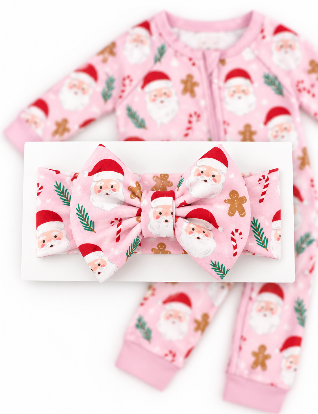 Pink Christmas Luxe Bow