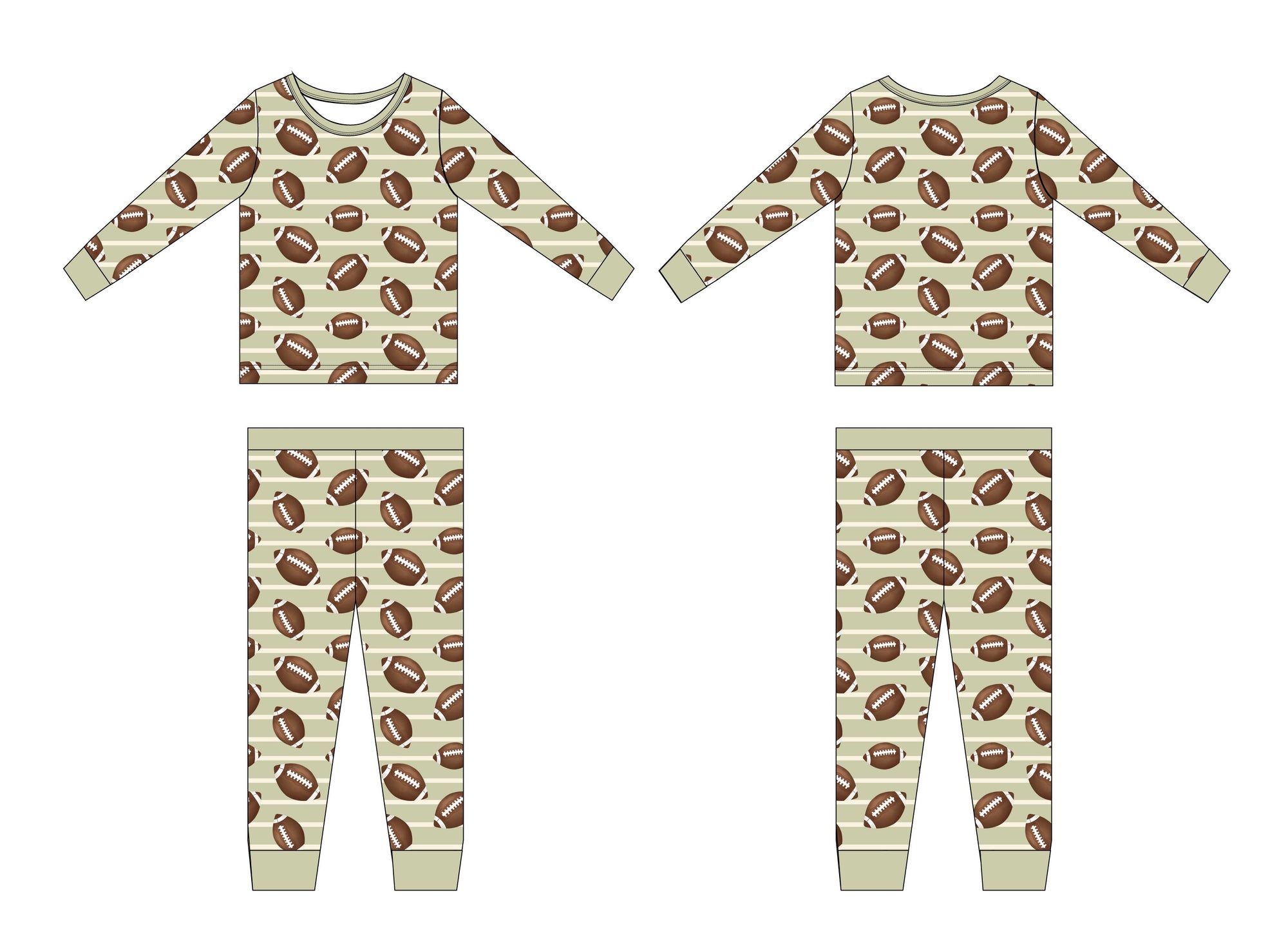 Boys Football Two-Piece