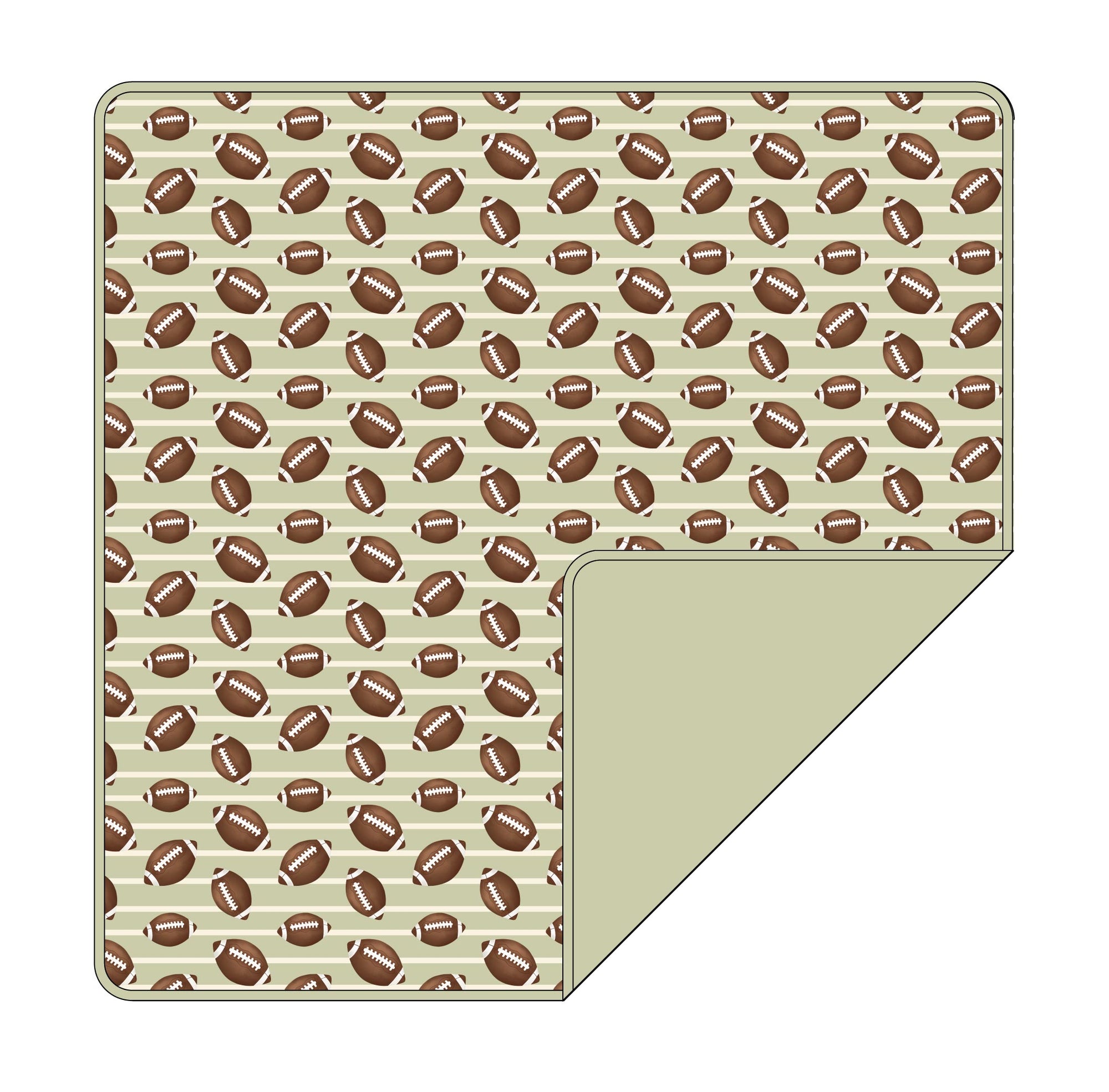 Boy Football Blanket