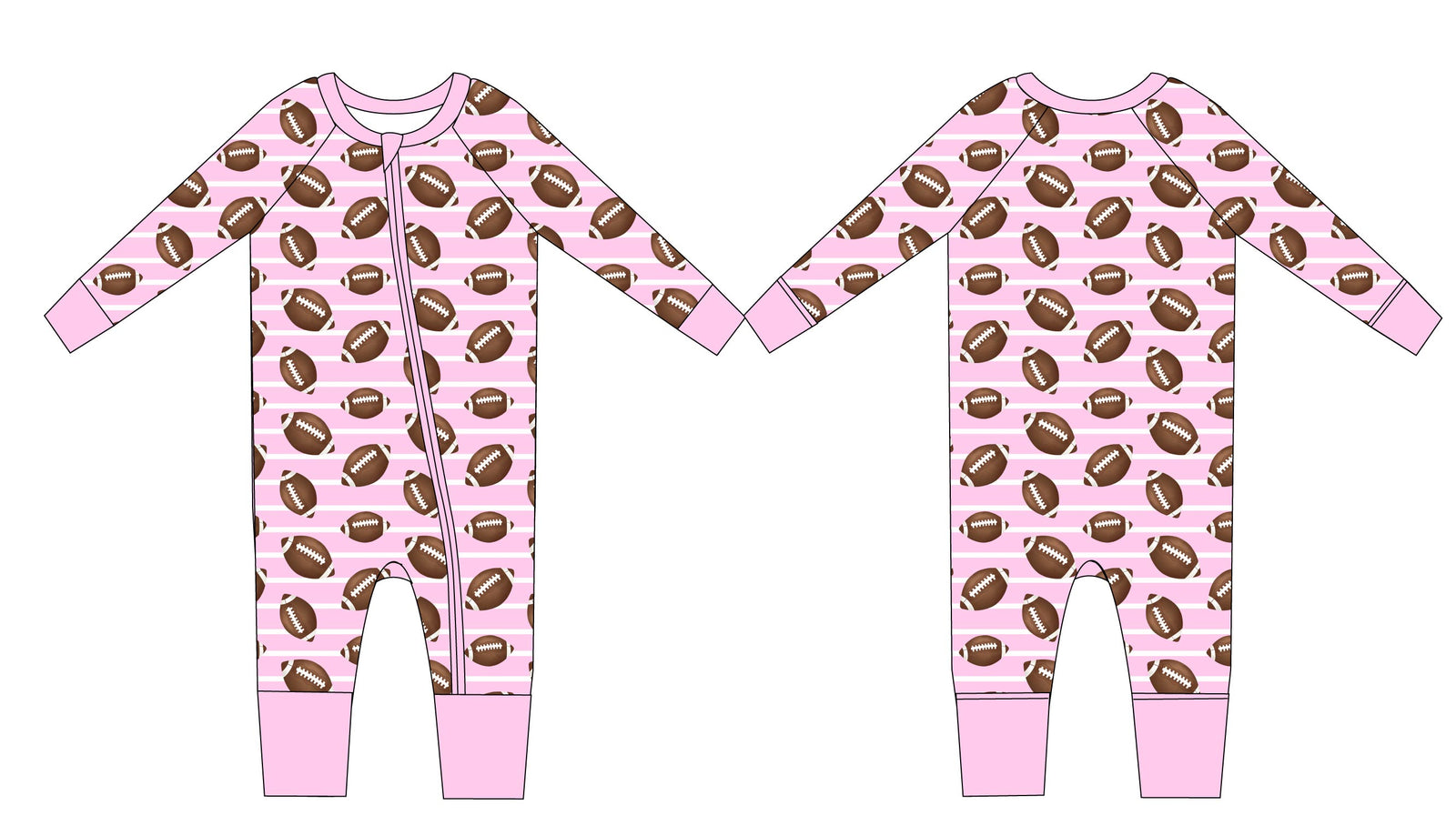 Girls Football Zippy