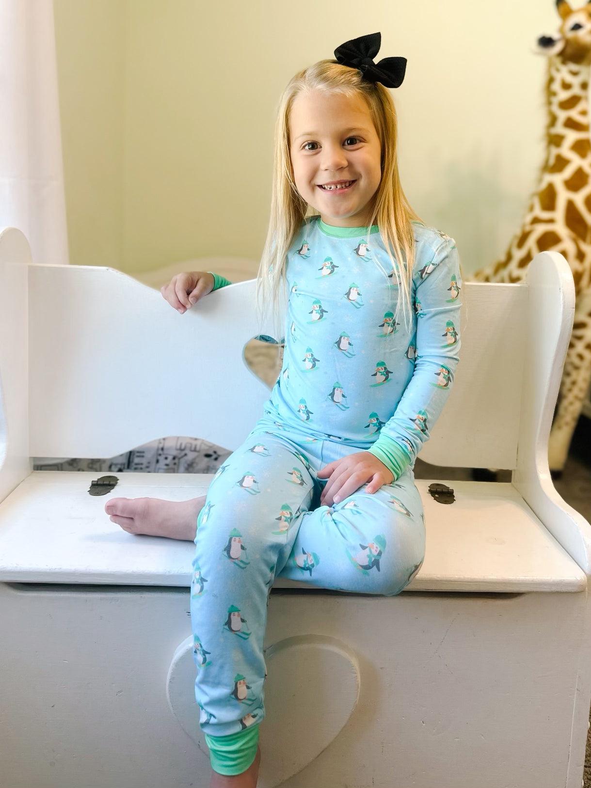Penguin Bamboo Two-Piece Pajama
