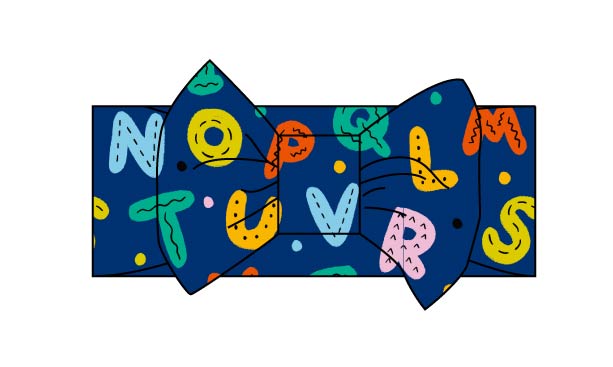 Alphabet "A to Zzz" Luxe Bow