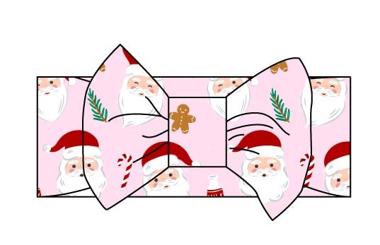 Pink Christmas Luxe Bow (Pre-Order)
