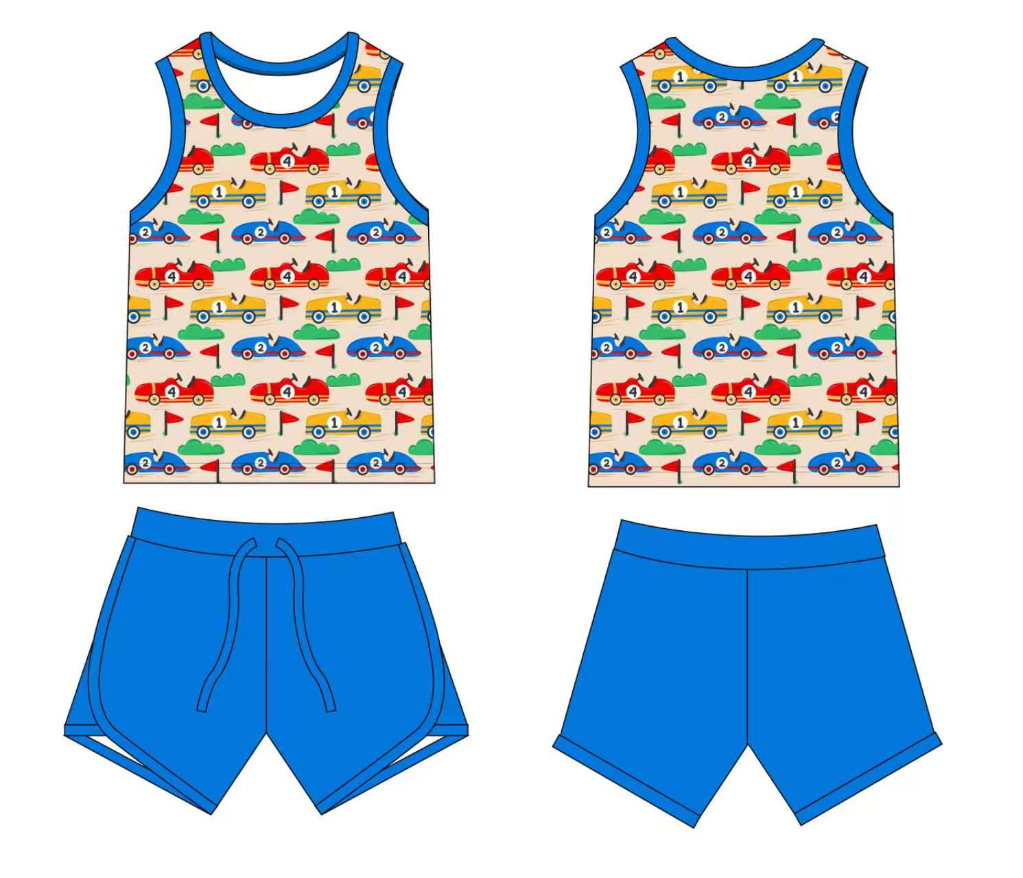 Vintage Cars Tank Set - RTS