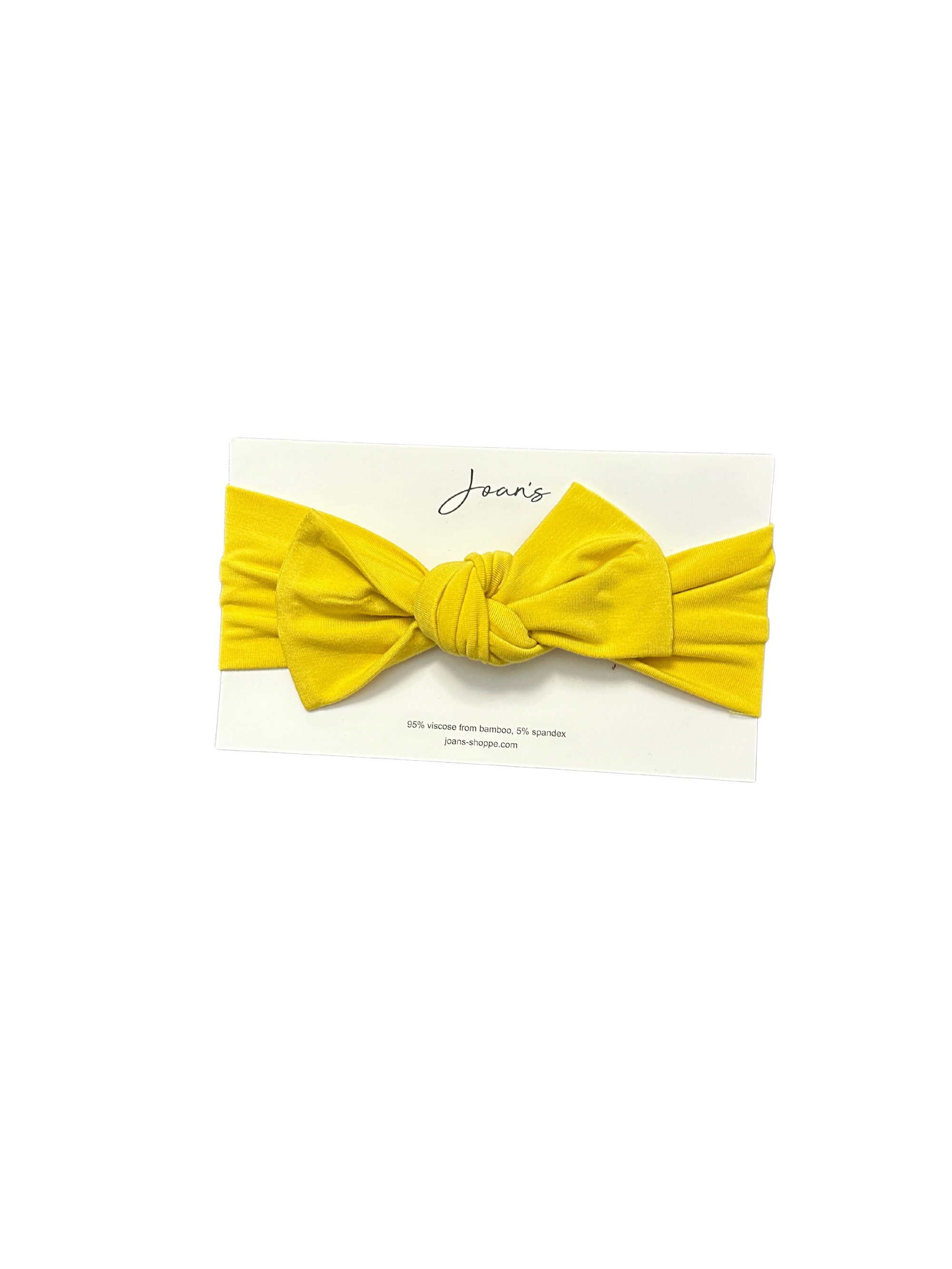 Yellow Bamboo Bow