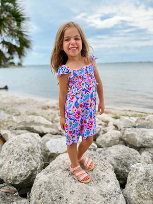 Mermaid Smocked Dress